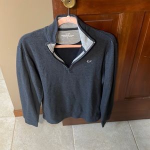 Mens vineyard vines 1/4 zip top small